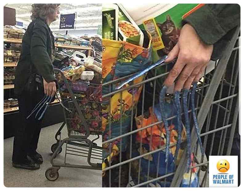 Gente de Walmart, imágenes graciosas de gente extraña. 1