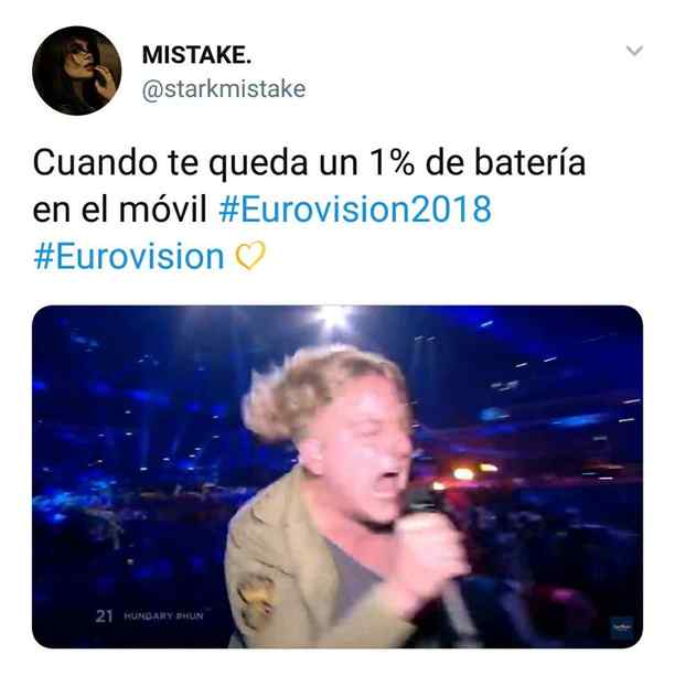 Los mejores memes de Eurovisión