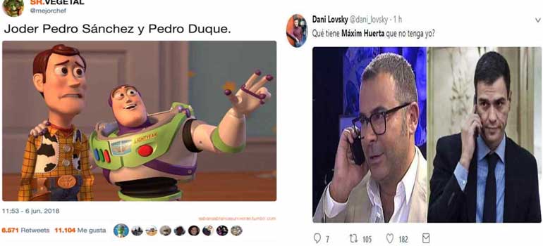 Los memes de Pedro Duque y Máxim Huerta. 3
