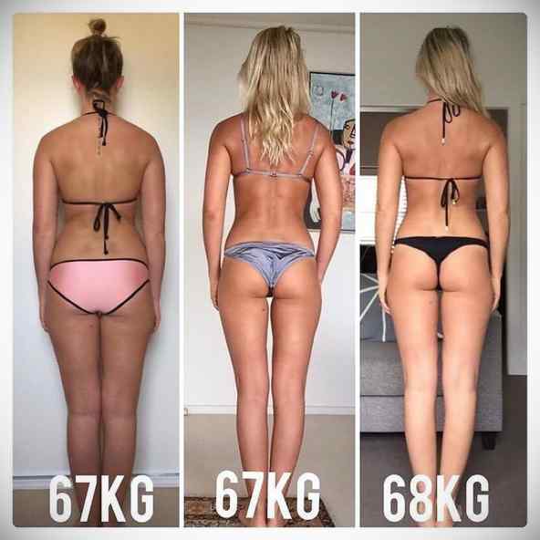 No siempre perder kilos es sinónimo de estar mas delgada, atento a estas fotos... 9