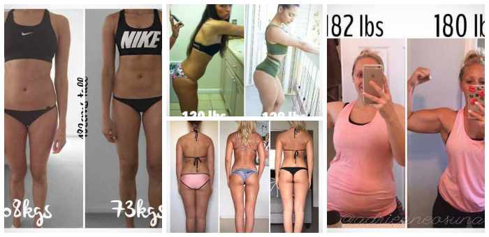 No siempre perder kilos es sinónimo de estar mas delgada, atento a estas fotos... 18