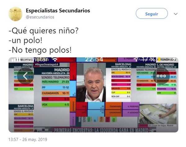 Los memes de las elecciones municipales y regionales 2019. 4