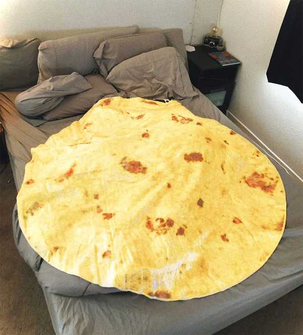 La manta de tortita de "burrito" que lo esta petando en Amazon. 5