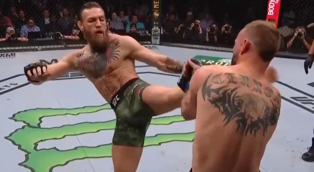 El vídeo de McGregor dejando KO a Cerrone en 40 segundos 2