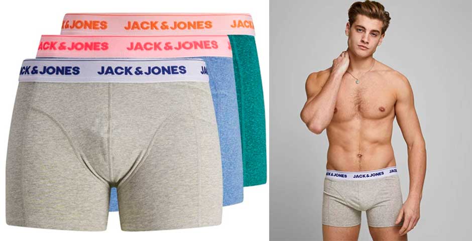 Oferta del día: Pack de Boxershorts de Jack & Jones a mitad de precio 1